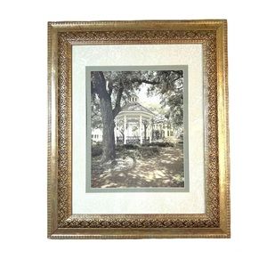 Victorian Manor Gold Framed Print